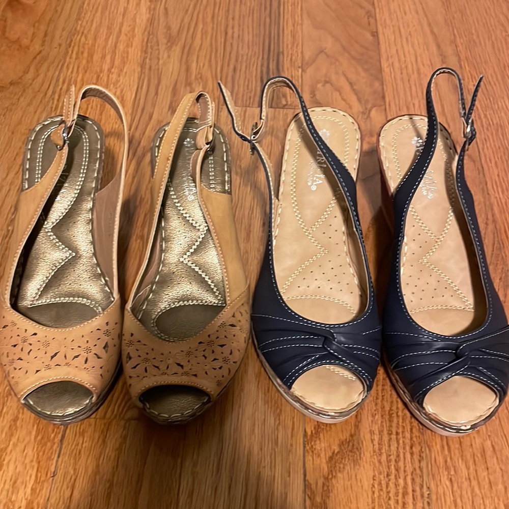 Patrizia by Spring Step 2 pairs Size 39